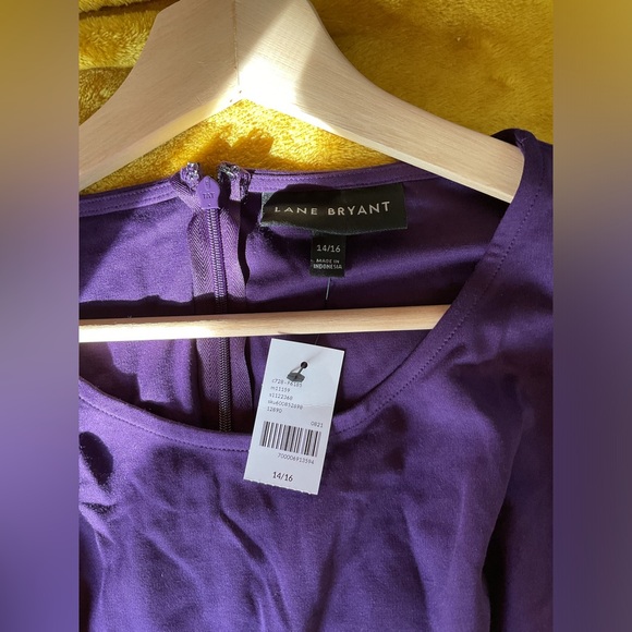 Lane Bryant Purple Jumpsuit Size 14/16W NWT - Picture 6 of 7